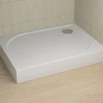 Radaway Delos D 90x75 cm -es szögletes előlapos zuhanytálca szifonnal (90x75 cm, előlapos / balos, #4D97514-03L) Újdonság