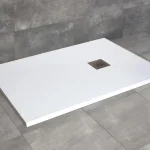 Radaway Kios F 120x80 cm szögletes öntöttmárvány zuhanytálca, fehér KF1280-53 Azonnal elérhető
