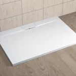Radaway Giaros D öntött márvány szögletes zuhanytálca szifonnal (110x90 cm, beépíthető, #MKGD1190-03) Outlet
