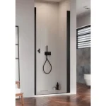 Radaway Nes Black DWJ I 80 cm-es fekete zuhanyajtó, jobbos 10026080-54-01R Kedvezmény