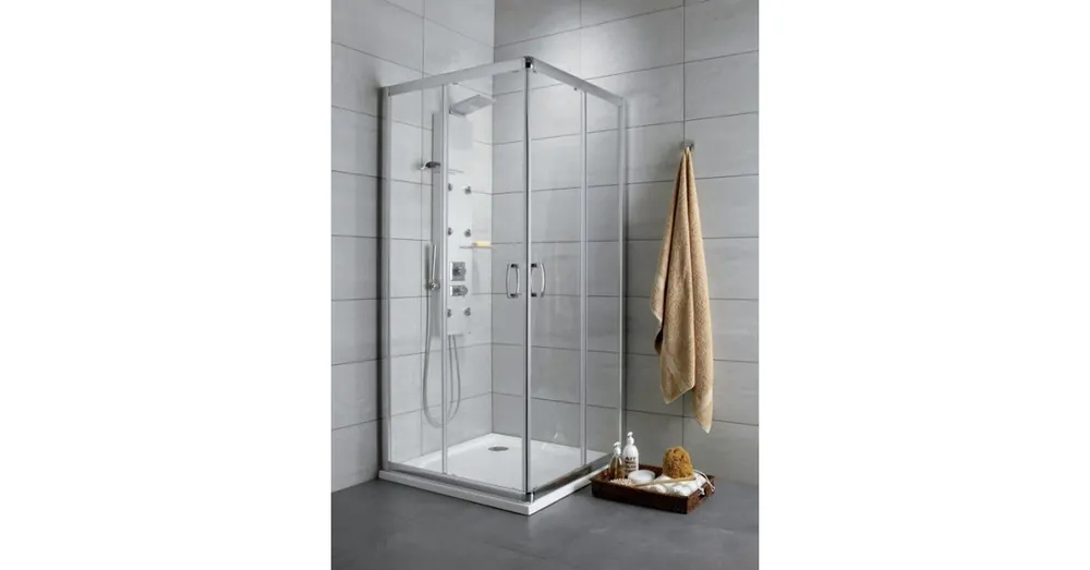 Radaway Premium Plus D 100x80 szögletes zuhanykabin (30434-01-01N) Szuper akció