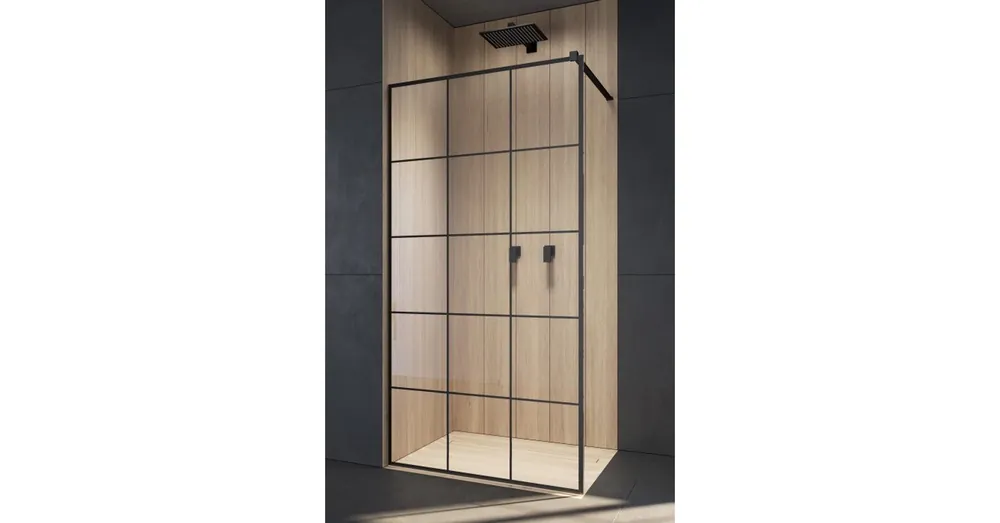 Radaway Walk-In Modo II New Black Factory 110 zuhanyfal 389114-54-55 Népszerű