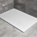 Radaway Teos F 160x90 cm szögletes öntöttmárvány zuhanytálca, fehér HTF16090-04 Azonnali szállítás