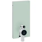 Szezonális akció Geberit Monolith szanitermodul talpon álló WC-hez, 101 cm, menta üveg 131.002.SL.5