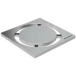 Outlet Geberit "Circle" design padlóösszefolyó-rács, 8 x 8 cm 154.311.00.1
