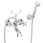 Biztonságos fizetés Bugnatese Lady 902BR Kádcsaptelep zuhanyszettel BR / BRONZ