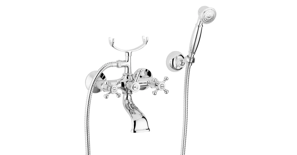 Biztonságos fizetés Bugnatese Lady 902BR Kádcsaptelep zuhanyszettel BR / BRONZ