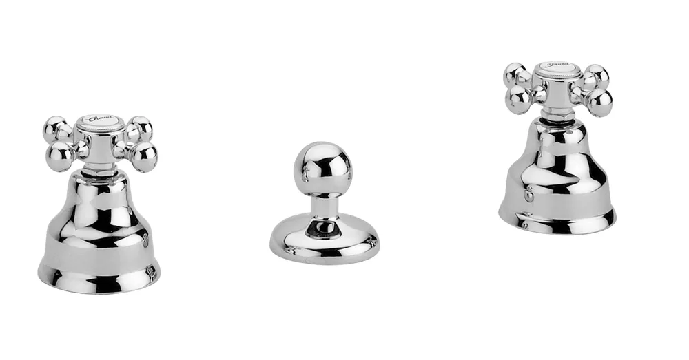 Bugnatese Lady 922RA Álló 3 üléses bidet csaptelep kifolyó nélkül RA / RÉZ Prémium