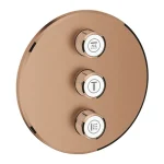 Vedd meg most Grohe Grohtherm SmartControl Háromszoros vízmennyiségszabályzó színkészlet 29122DL0