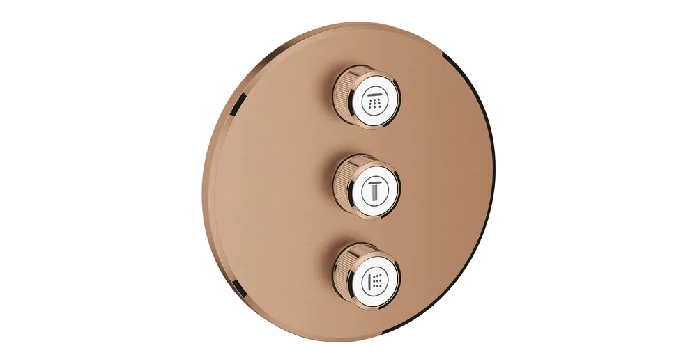 Vedd meg most Grohe Grohtherm SmartControl Háromszoros vízmennyiségszabályzó színkészlet 29122DL0