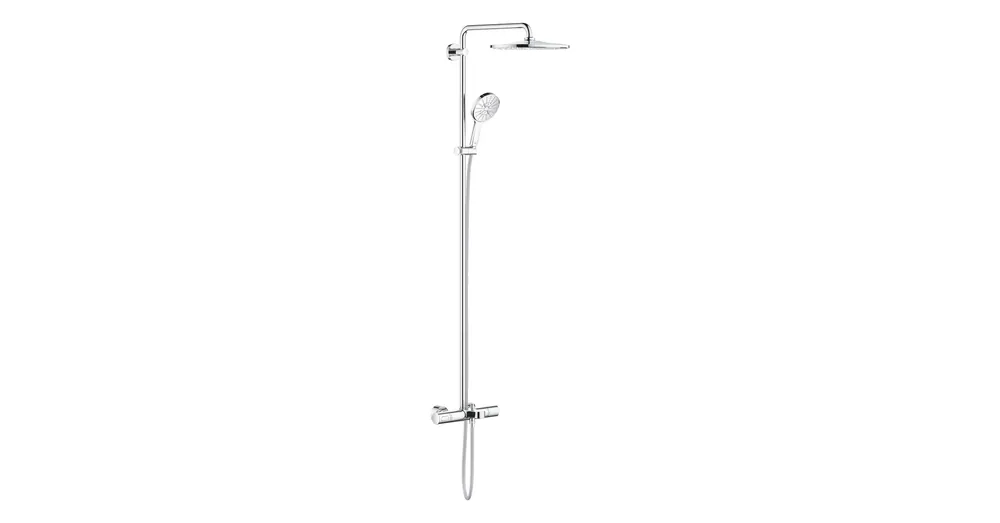 Grohe Rainshower SmartActive 310 Termosztátos zuhanyrendszer kádtöltővel falra szerelésre 26657000 Olcsóbb