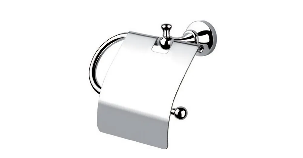 Legnépszerűbb BUGNATESE COMPLEMENTI DARREDO fedeles toilet papírtartó, króm 24824CR