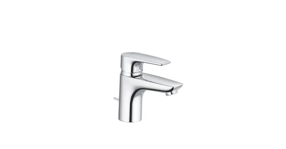 KLUDI Pure&Solid egykaros mosdócsap 75 lefolyógarnitúrával 343820575 Kedvezményes ár