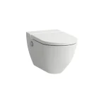 LAUFEN CLEANET NAVIA Navia Bidés WC 'rimless', fali, Fehér LCC bevonattal H8206014000001 Vásárlói kedvenc