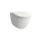 LAUFEN CLEANET RIVA Riva Bidés WC 'rimless', fali, Fehér LCC bevonattal H8206914000001 Végkiárusítás