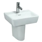 Szuper akció LAUFEN PRO Kézmosó egy csaplyuk, középen , Fehér H8119510001041