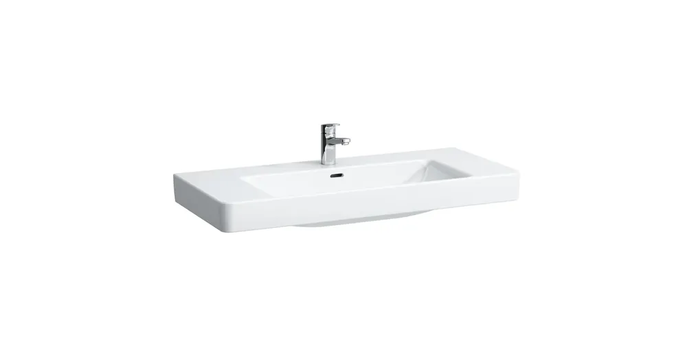 LAUFEN PRO S Ráépíthető mosdó egy csaplyuk, középen , Fehér LCC bevonattal H8139664001041 Utolsó esély