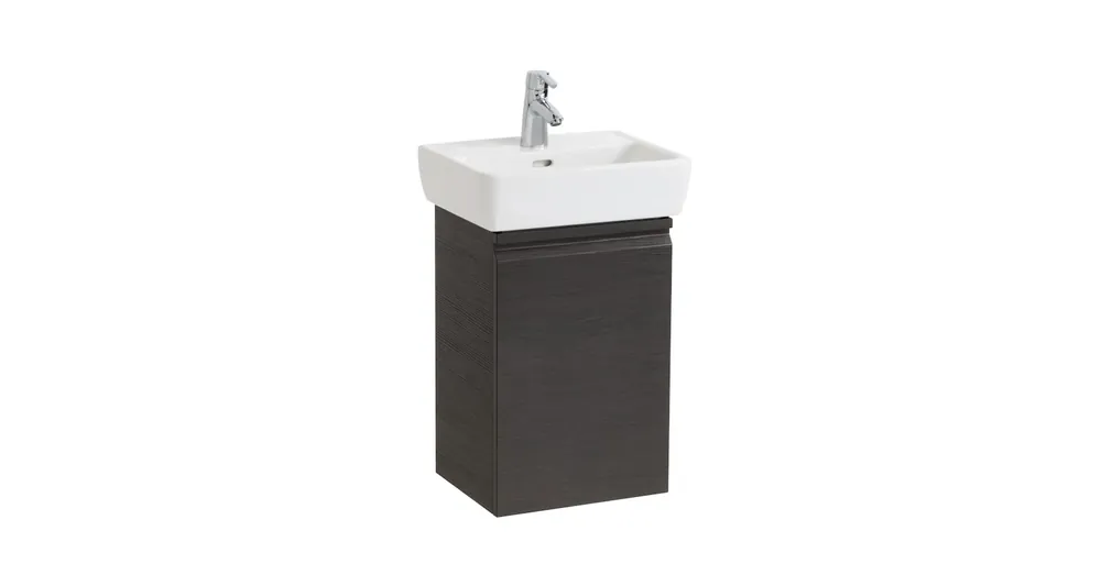 Expressz szállítás LAUFEN PRO Alsószekrény, 1 üvegpolccal, 811951 tip. mosdóhoz, jobbos ajtó zsanér, Wenge 38X58X31 - H4830120954231