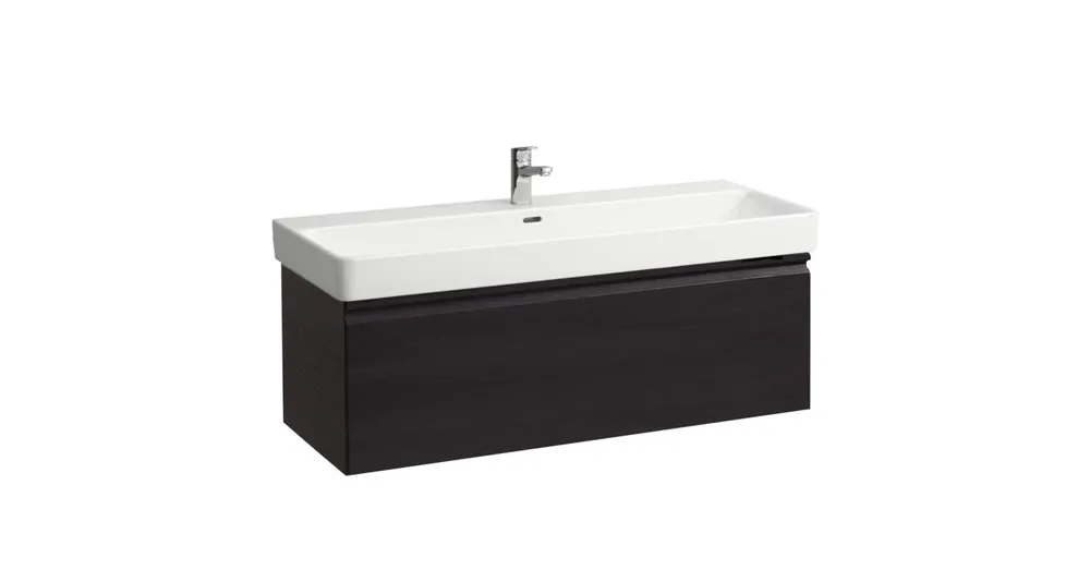 LAUFEN PRO S Alsószekrény fiókkal 116 × 45 × 39,5 cm, a H814965 mosdóhoz., Wenge H4835610964231 Expressz kézbesítés