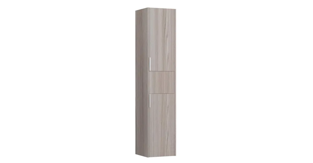 LAUFEN BASE Magas szekrény - jobbos, két ajtóval és egy fiókkal, Világos szil 35X165X33.5 - H4027121102621 Újdonság