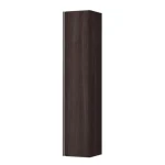 Akció LAUFEN BASE Magas szekrény, 1 ajtó, jobb oldali zsanérral, Sötétbarna szil 35X165X33.5 - H4030321102631