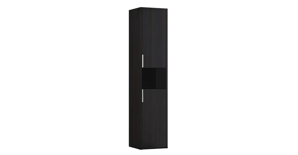 LAUFEN BASE Magas szekrény - jobbos, két ajtóval és nyitott térrel, Sötétbarna szil 35X165X33.5 - H4026921102631 Korlátozott ajánlat