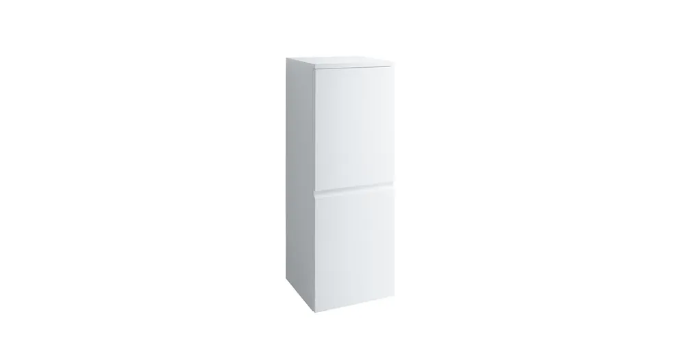 Szuper ajánlat LAUFEN PRO S Középmagas szekrény, 2 üvegpolccal, ajtózsanér jobb oldalon, Fehér 35X100X33.5 - H4831120954631