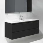 Vedd meg online LAUFEN PRO S Mosdó és alsószekrény kombináció, két fiókkal, Wenge 120X46X50 - H8609674231071