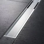 Geberit Cleanline20 zuhanyfolyóka 30-90 cm hosszú, besüllyesztett, fényes/szálcsiszolt rozsdamentes acél 154.450.KS.1 (154450KS1) Árcsökkenés