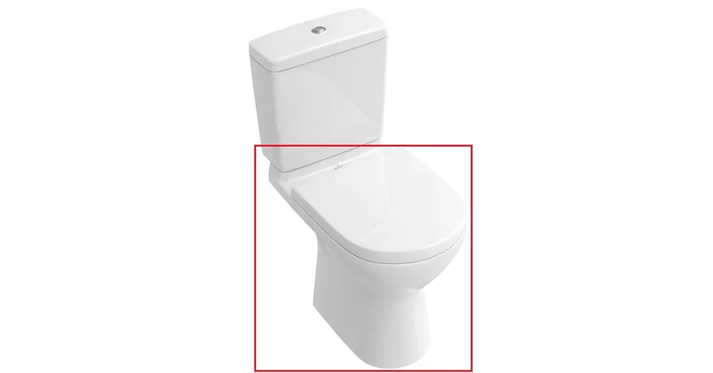 Prémium Villeroy & Boch O.novo monoblokk wc csésze hátsós 56611001 (5661 10 01)