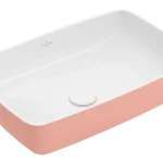 Akció Villeroy & Boch Artis 58x38 cm ráültethető mosdó Powder 4172 58 BCT0 (417258BCT0)