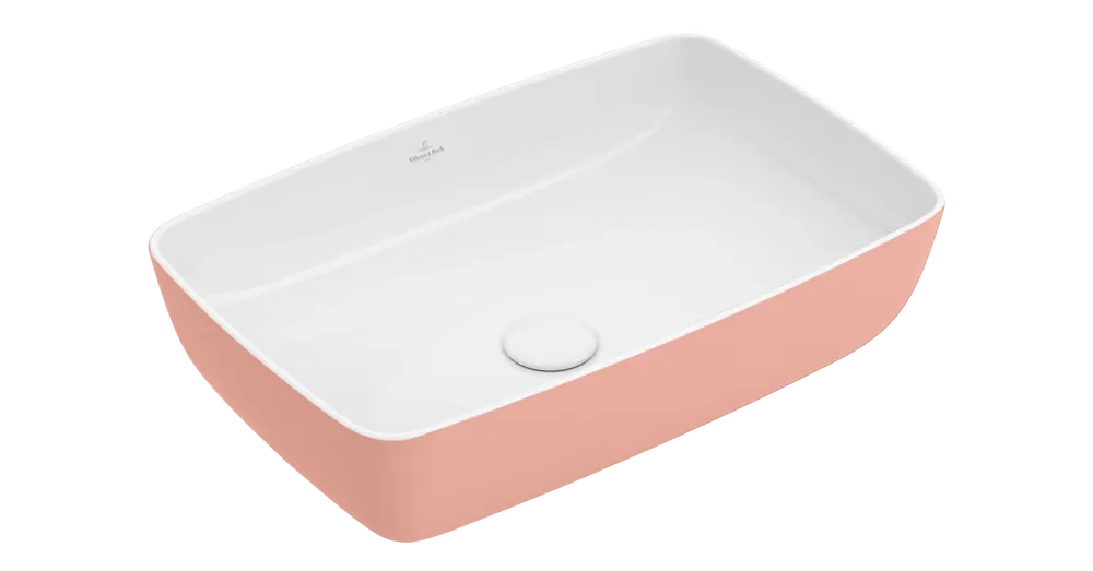 Akció Villeroy & Boch Artis 58x38 cm ráültethető mosdó Powder 4172 58 BCT0 (417258BCT0)