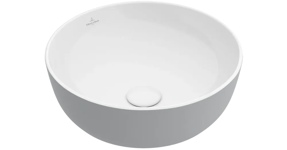 Akció Villeroy & Boch Artis 43 cm ráültethető mosdó, French Linen 4179 43 BCT7 (417943BCT7)