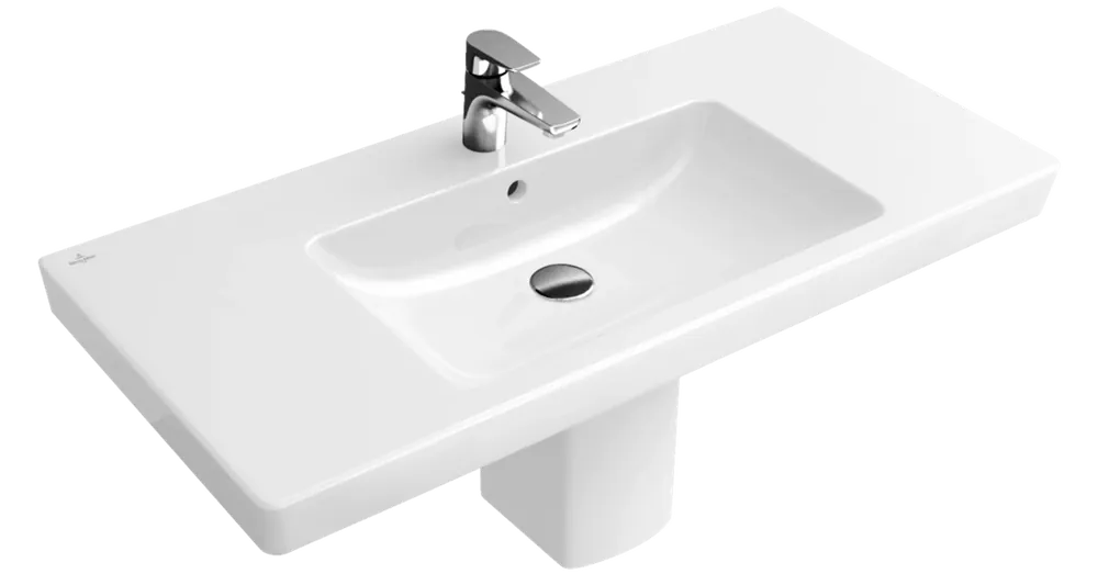 Újdonság Villeroy & Boch Subway 2.0 80x47 cm mosdó CeramicPlus felülettel 7175 80 R1 (717580R1)