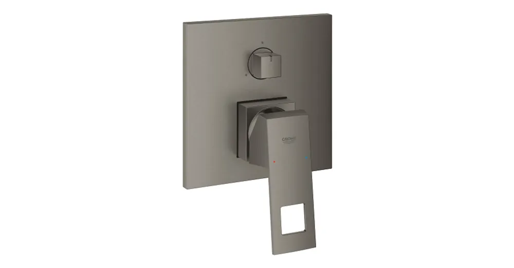 Végkiárusítás GROHE Eurocube egykaros keverő, 3-utas vátóval, matt hard grafit 24094AL0