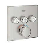 GROHE Grohtherm SmartControl termosztátos színkészlet, matt szuperacél 29126DC0 Biztonságos fizetés