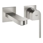 Olcsó Grohe Plus egykaros fali mosdócsaptelep M-méret matt szuperacél 29303DC3
