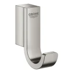 Grohe Selection fürdőköntös akasztó, matt supersteel 41039DC0 Újdonság