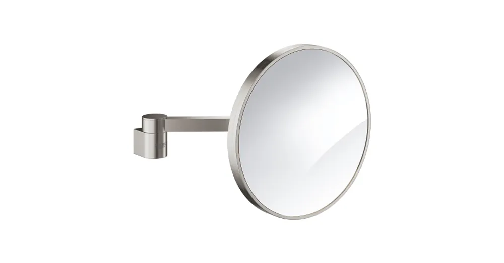 Különleges ajánlat Grohe Selection borotválkozó tükör, matt supersteel 41077DC0