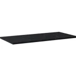 AREZZO design márvány100x46 cm mosdópult Matt Fekete színben AR-167482 Expressz szállítás