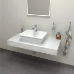 SAPHO TAILOR Rockstone pult, 80x50cm, C verzió (TR080C) Biztonságos fizetés