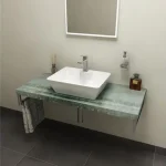 Akció SAPHO AVICE pult, 100x50cm, aquamarine (AV106)