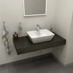 Exkluzív ajánlat SAPHO TAILOR Rockstone pult, 90x50cm, L verzió (TR090L)
