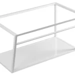 Azonnal elérhető SAPHO SKA mosdótartó keret pult alá, fehér MDF polccal, 75x40x46cm, matt fehér (SKA112)