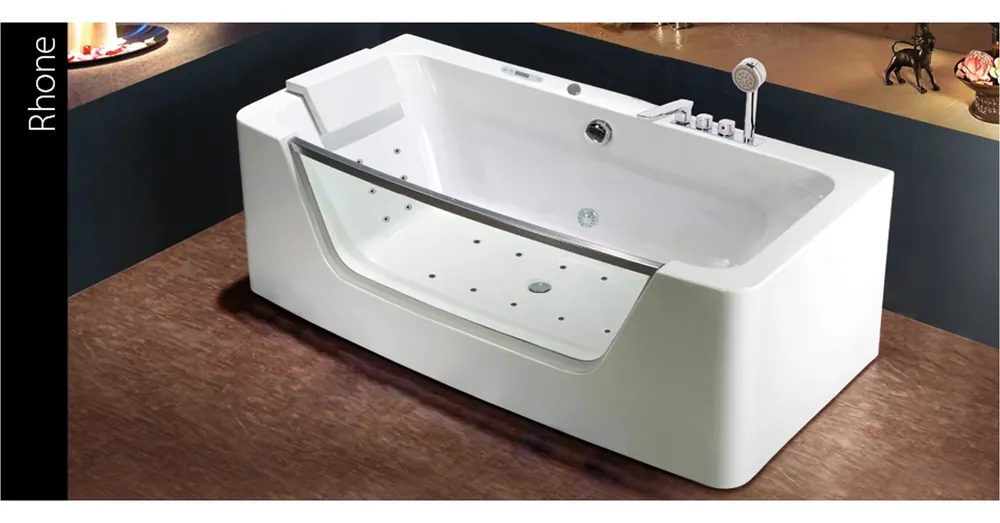 Wellis Rhone E-Drive hidromasszázs kád, csapteleppel - WK00125 Olcsóbb