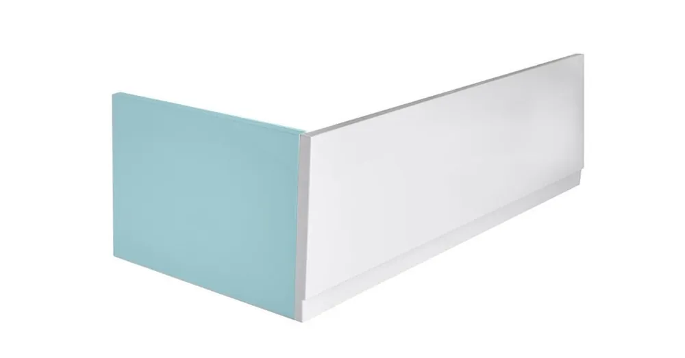 Árcsökkenés SAPHO POLYSAN PLAIN 180, előlap, jobb, 180x59cm, fehér (72804)