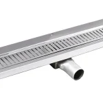 Exkluzív ajánlat SAPHO GELCO MANUS INOX padlóösszefolyó ONDA rosttal, fal éléhez, 950x112x55mm (GMO25)