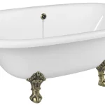 SAPHO POLYSAN REGATA szabadonálló kád, 175x85x61cm, bronz lábak (10121) Olcsóbb