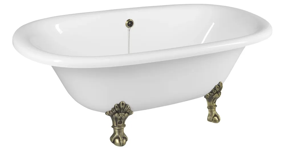 SAPHO POLYSAN REGATA szabadonálló kád, 175x85x61cm, bronz lábak (10121) Olcsóbb