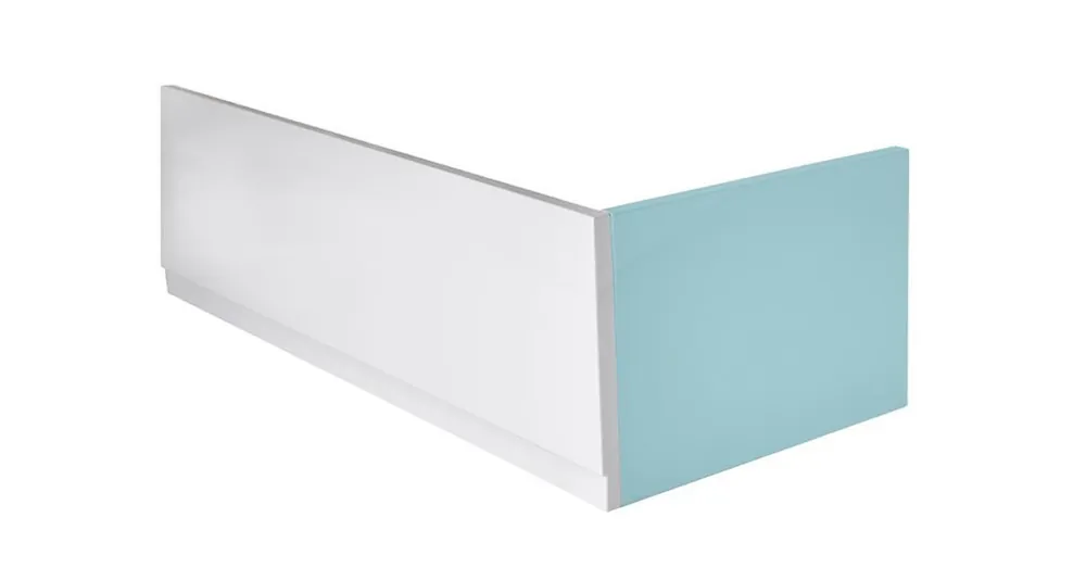 SAPHO POLYSAN PLAIN 120, előlap, bal, 120x59cm, fehér (72570) Árengedmény